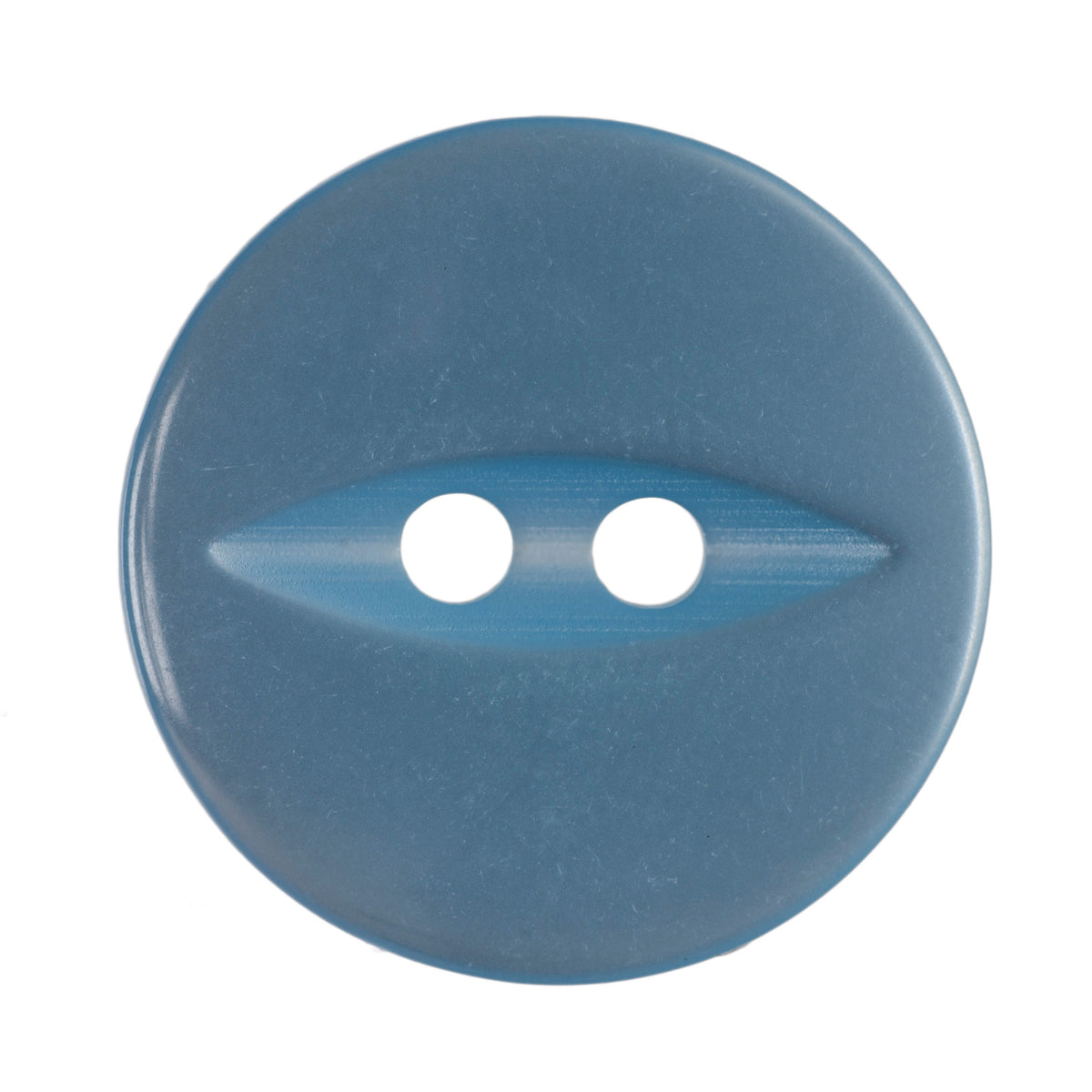 Hemline Buttons 18.75mm Style A - Card of 4 - Sky Blue