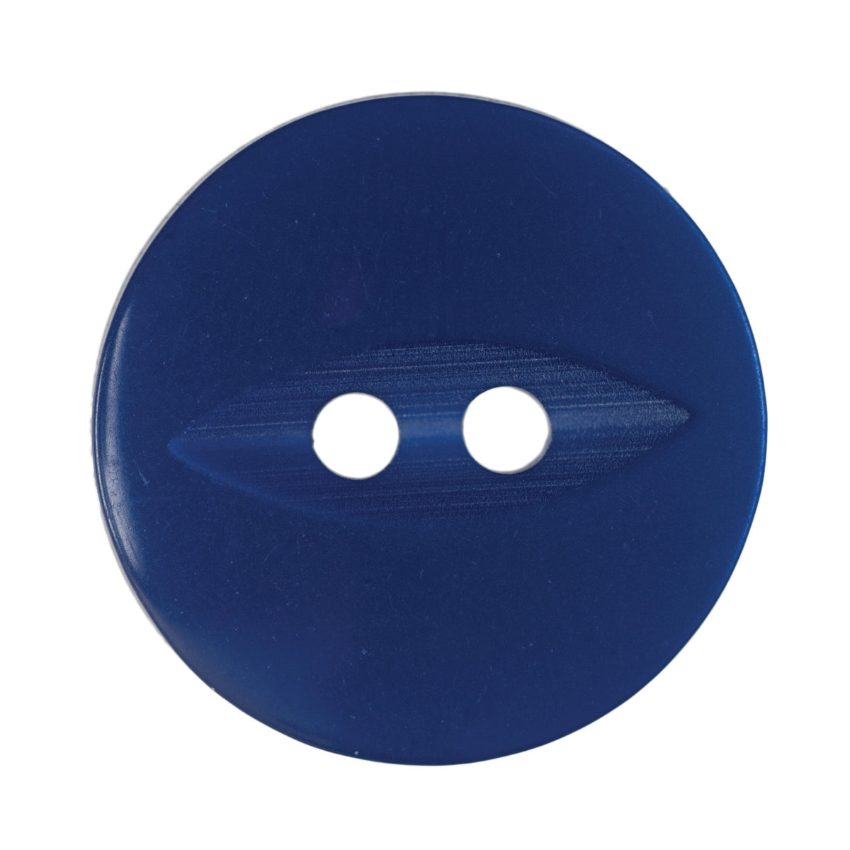 Hemline Buttons 18.75mm Style A - Card of 4 - Royal Blue