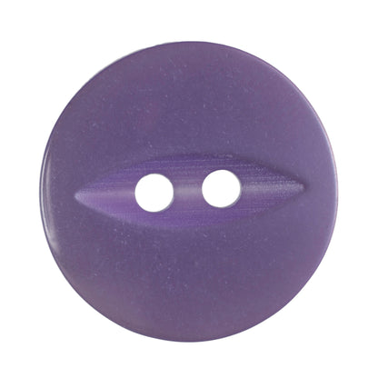 Hemline Buttons 18.75mm Style A - Card of 4 - Lilac