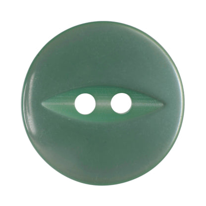 Hemline Buttons 18.75mm Style A - Card of 4 - Turquoise