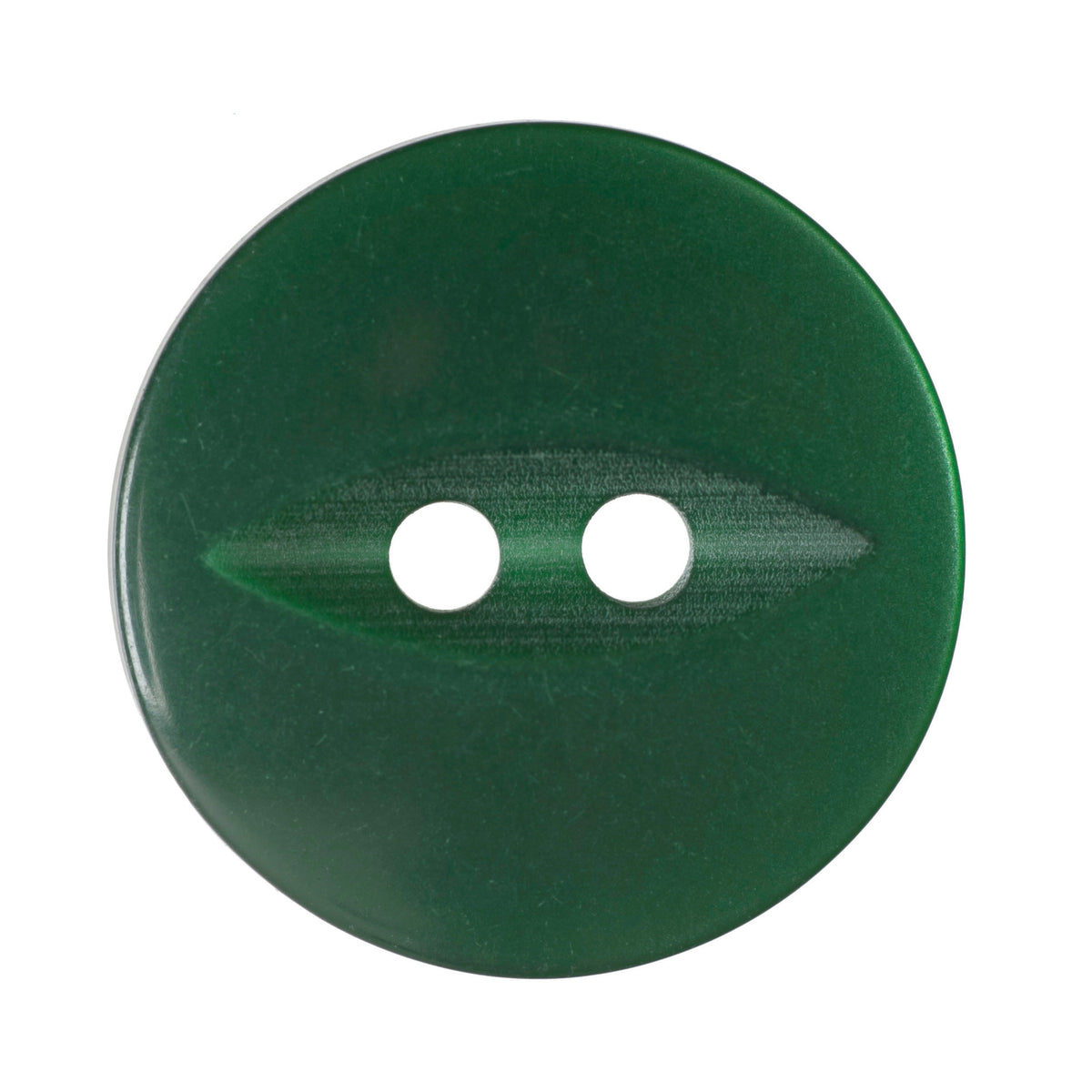Hemline Buttons 18.75mm Style A - Card of 4 - Emerald