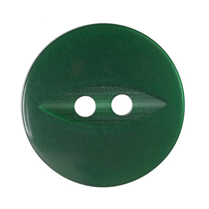 Hemline Buttons 18.75mm Style A - Card of 4 - Emerald