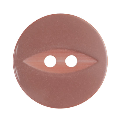Hemline Buttons 18.75mm Style A - Card of 4 - Pink