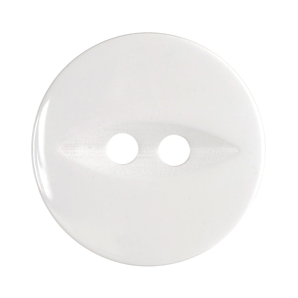 Hemline Buttons 18.75mm Style A - Card of 4 - Clear