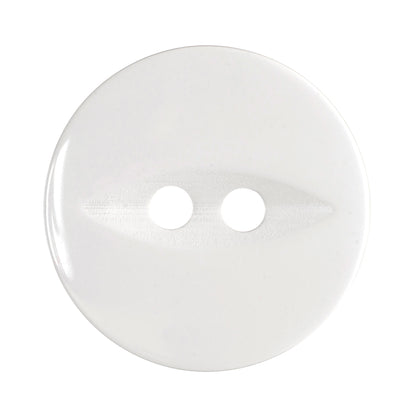 Hemline Buttons 18.75mm Style A - Card of 4 - Clear