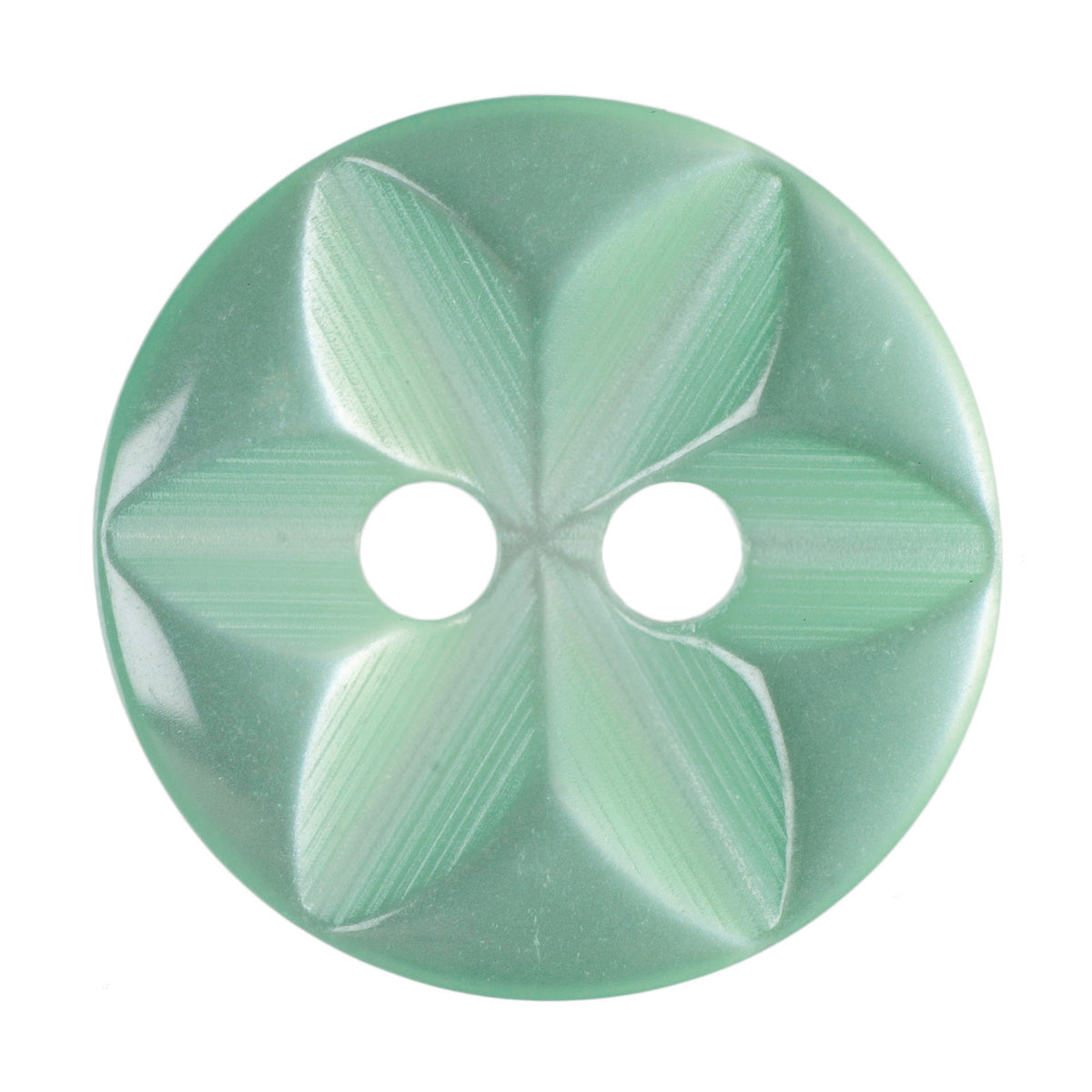 Hemline Buttons 13.75mm - Pack of 8 (Choice of 7) - Lime Green