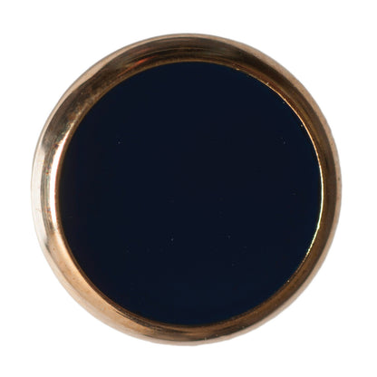Hemline Buttons 11.25mm - Pack of 5 (Choice of 3) - Navy