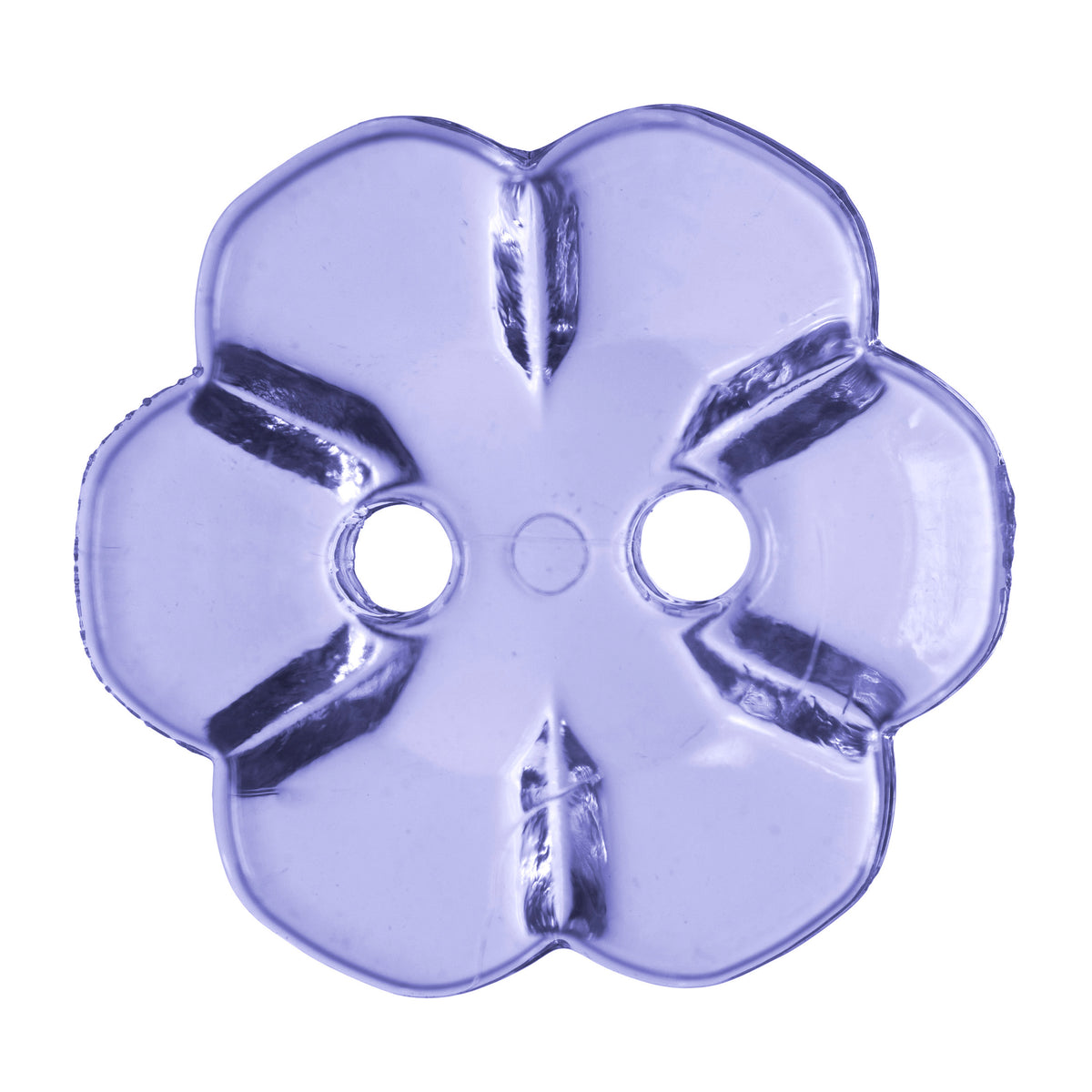 Hemline Buttons 17.5mm Style E - Card of 4 - Lavender