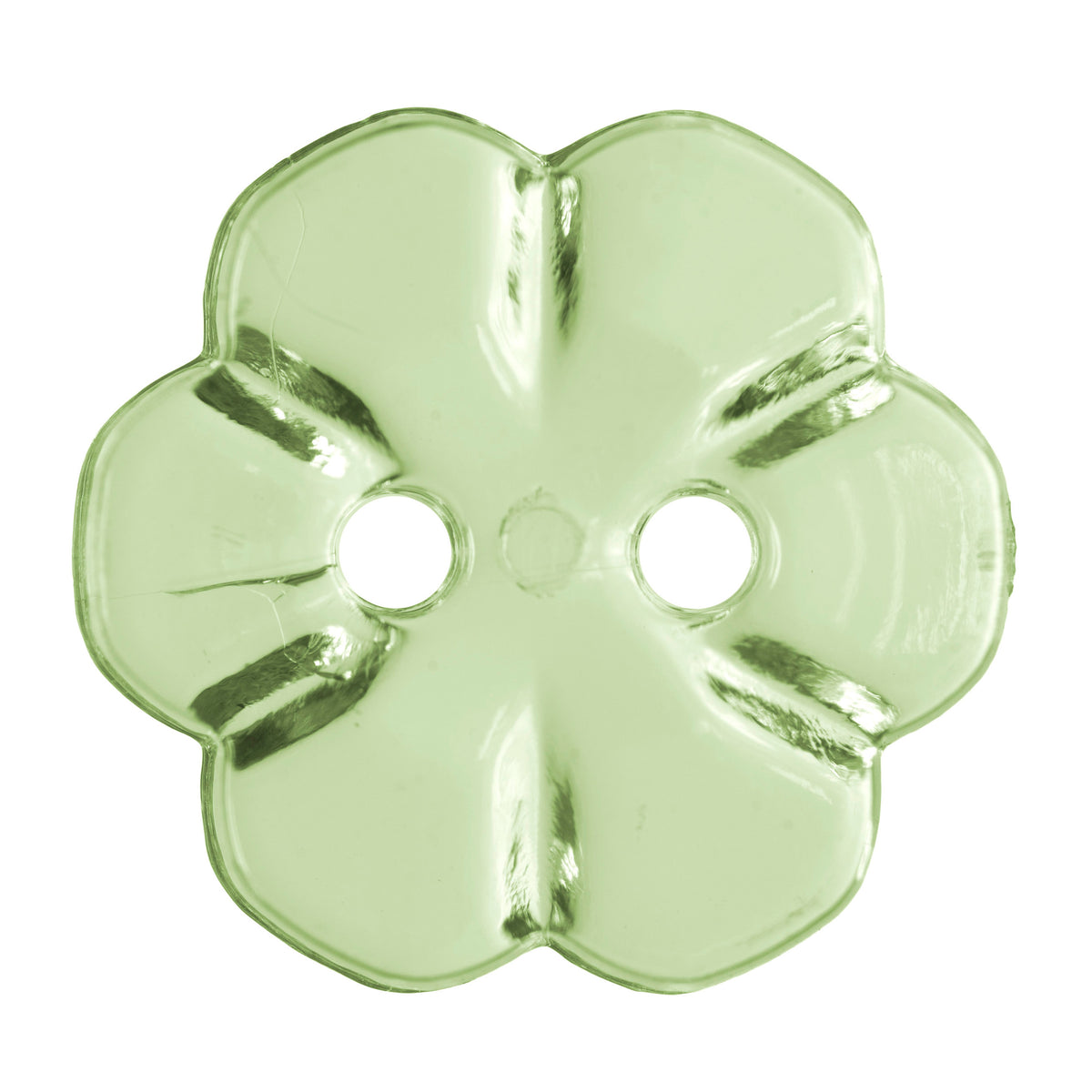 Hemline Buttons 17.5mm Style E - Card of 4 - Emerald