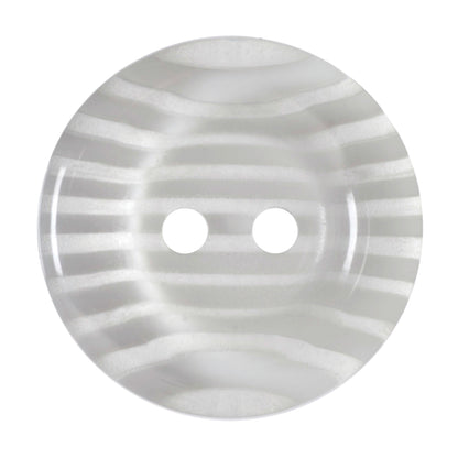 Hemline Buttons 20mm Style E - Card of 3 - White