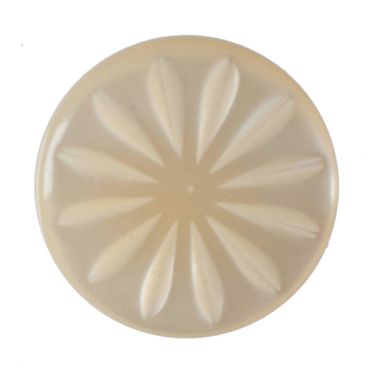 Hemline Buttons 11.25mm - Pack of 6 (Choice of 7) - Cream