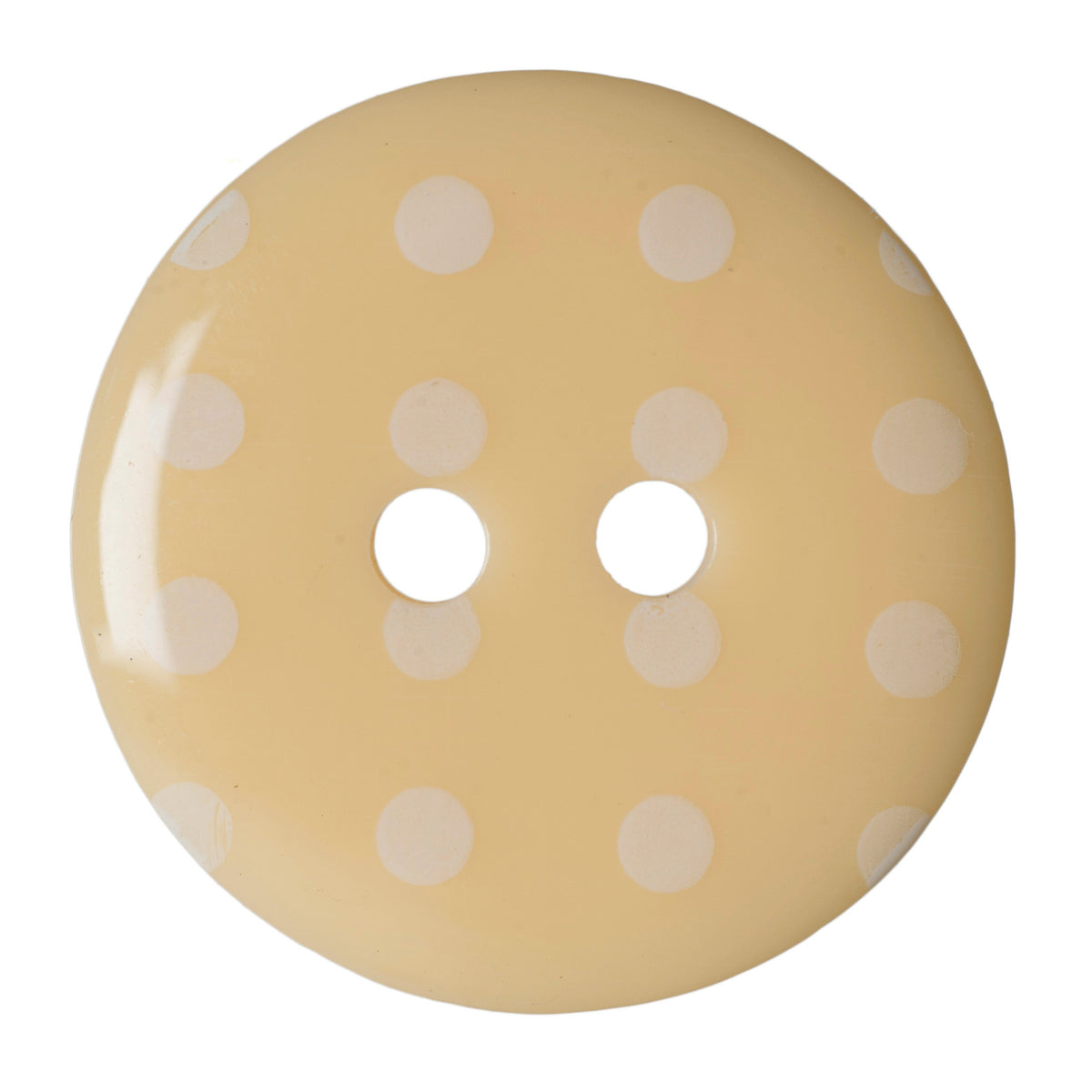 Hemline Buttons 17.5mm Style D - Card of 4 - Cream
