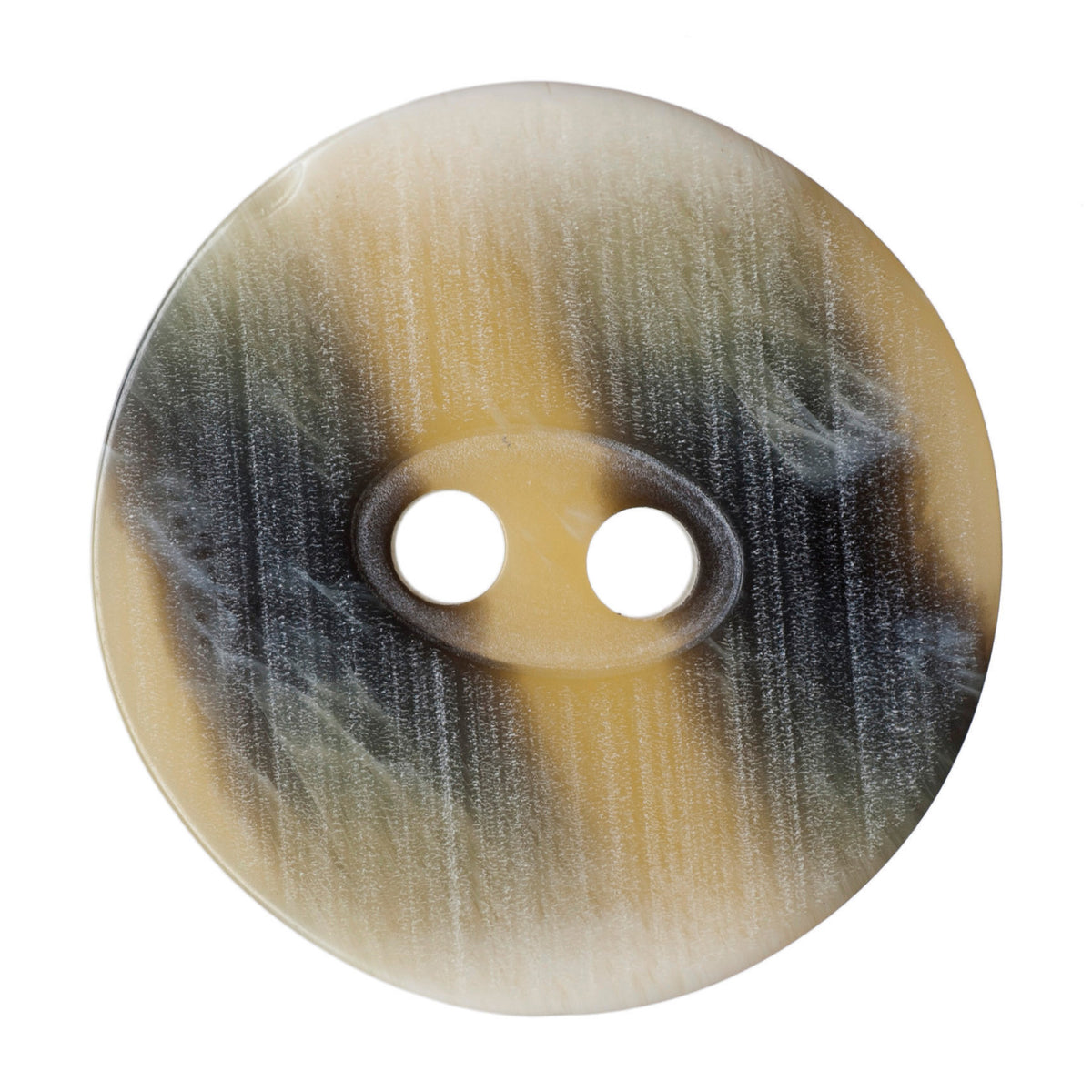 Hemline Buttons 20mm Style C - Card of 4 - Yellow