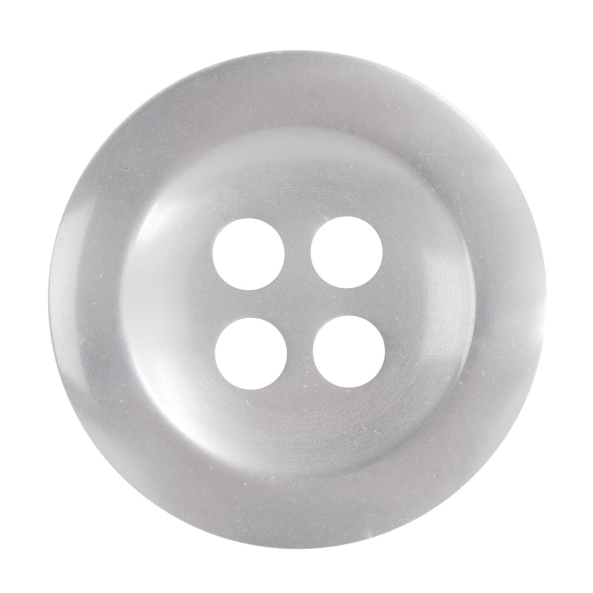 Hemline Buttons 17.5mm Style A - Card of 4 - White