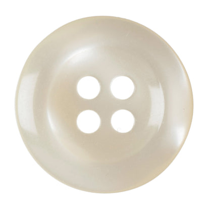 Hemline Buttons 17.5mm Style A - Card of 4 - Cream