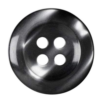 Hemline Buttons 17.5mm Style A - Card of 4 - Smoked