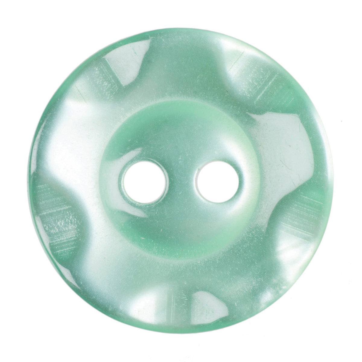 Hemline Buttons 16.25mm Style B - Card of 4 - Green