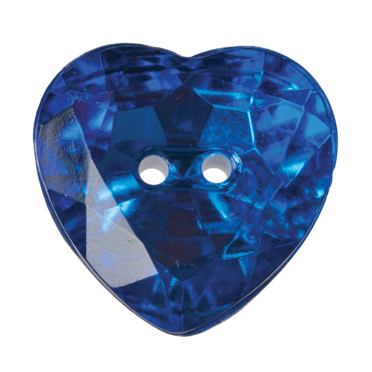 Hemline Buttons 16mm - Pack of 4 - Royal Blue