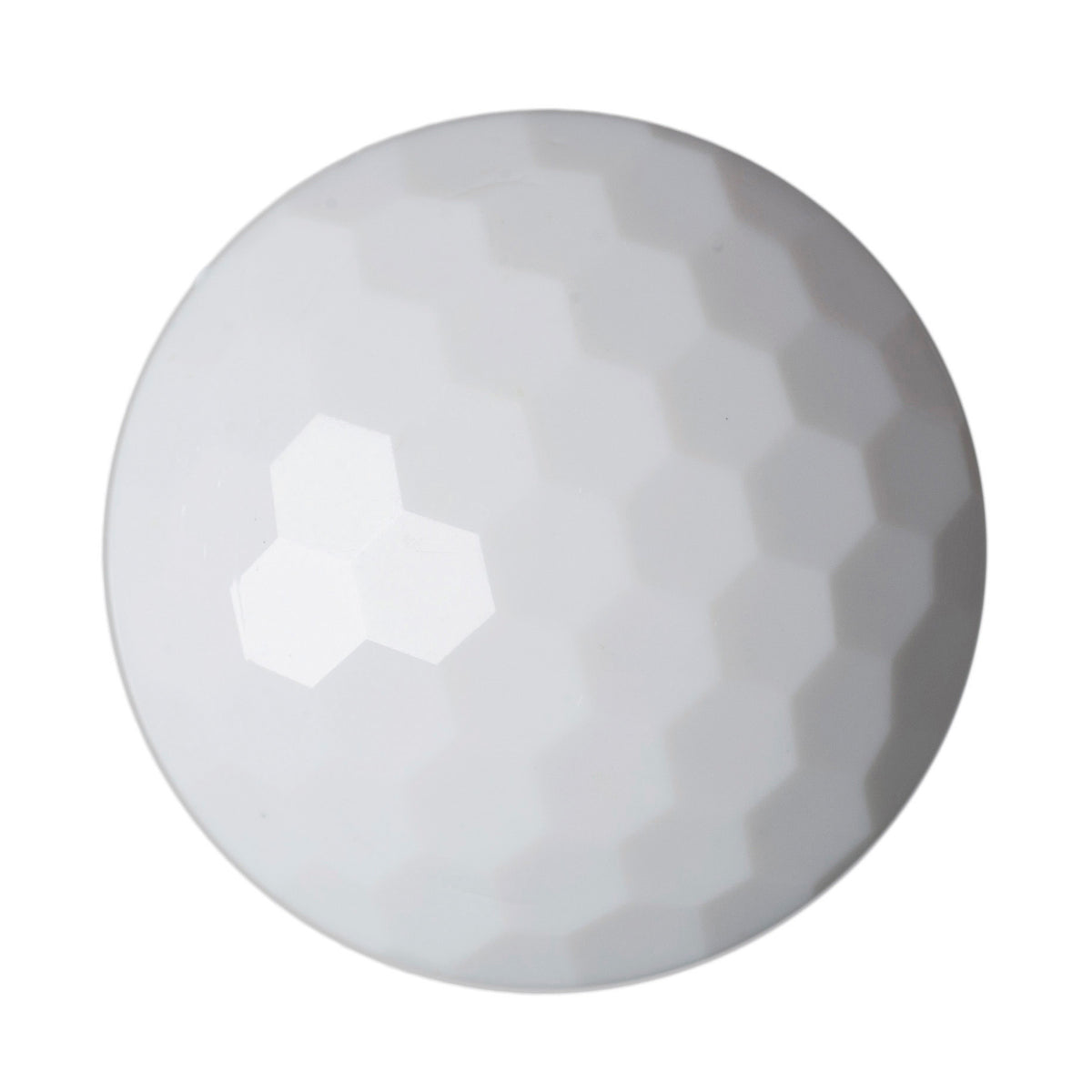 Hemline Buttons 26mm - Pack of 3 - White