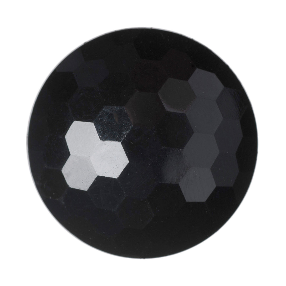Hemline Buttons 26mm - Pack of 3 - Black
