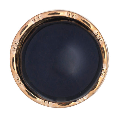 Hemline Buttons 17.5mm Style D - Card of 3 - Black
