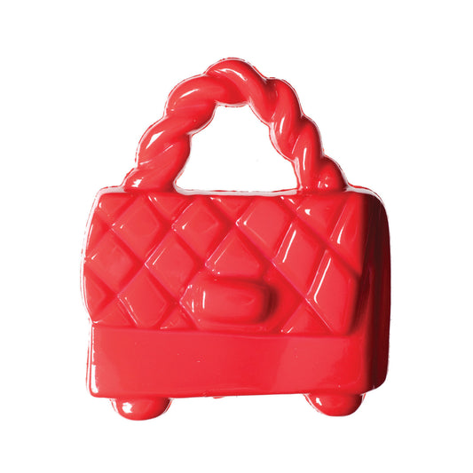 Hemline Handbag Novelty Buttons 21mm - Pack of 4 - Red