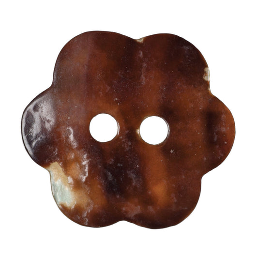 Hemline Natural Buttons 15mm - Pack of 6 - Natural 1