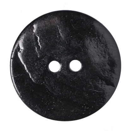 Hemline Buttons 17.5mm Style E - Card of 4 - Black
