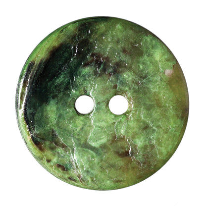 Hemline Buttons 17.5mm Style E - Card of 4 - Green