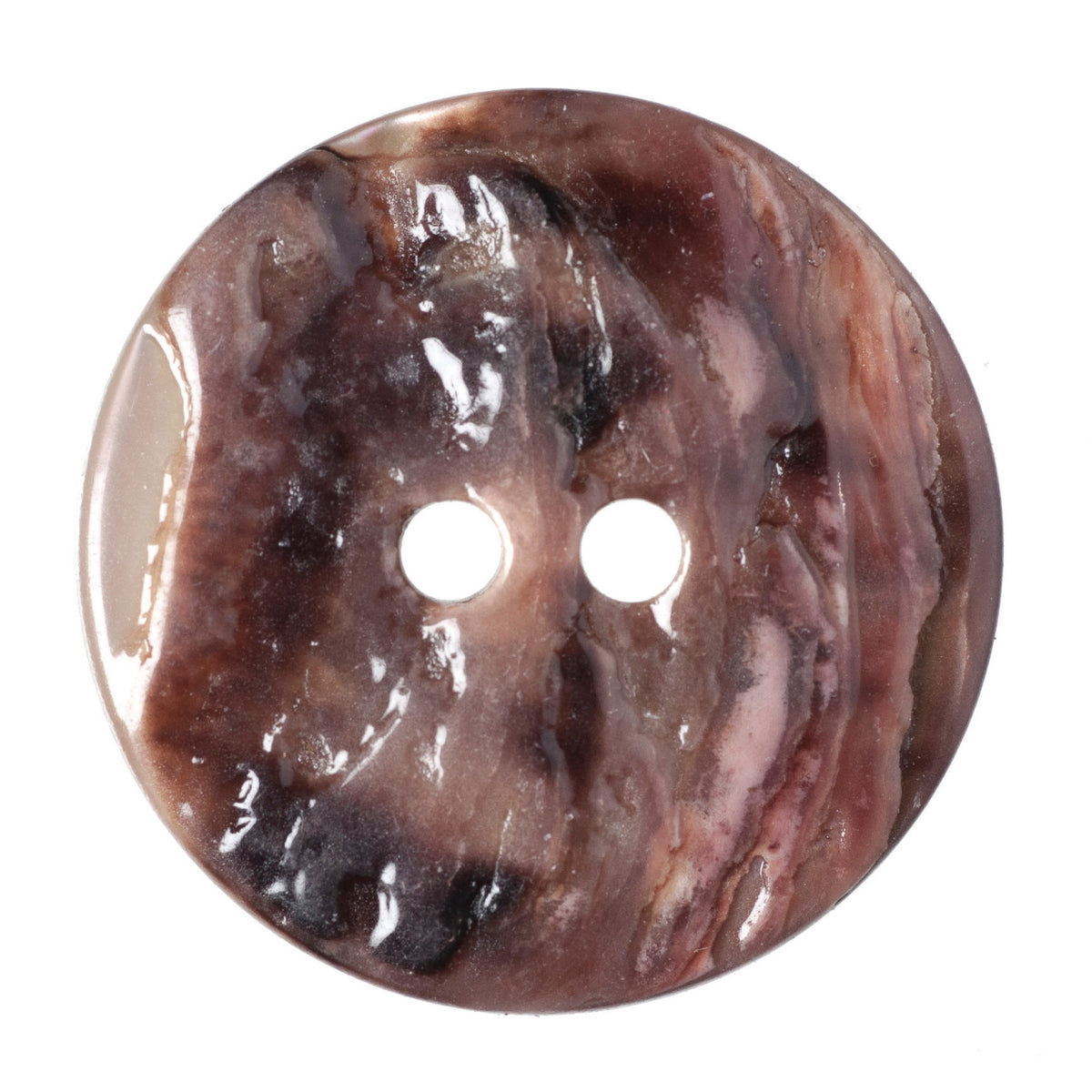 Hemline Buttons 17.5mm Style E - Card of 4 - Bone
