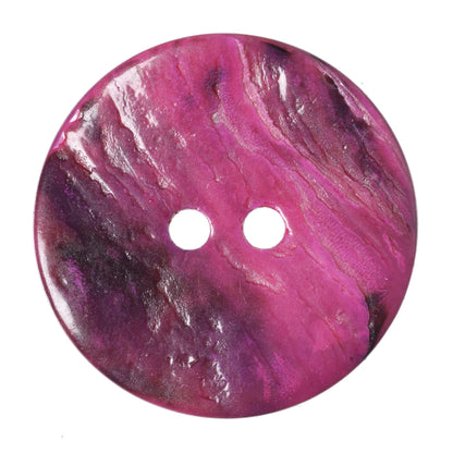 Hemline Buttons 17.5mm Style E - Card of 4 - Fuchsia