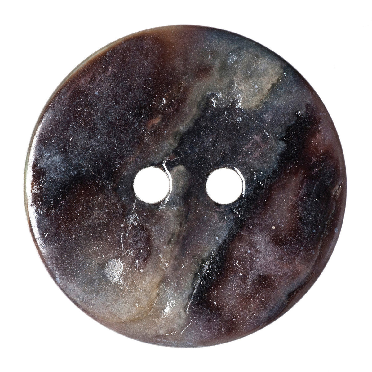 Hemline Buttons 20mm Style E - Card of 3 - Sky Blue