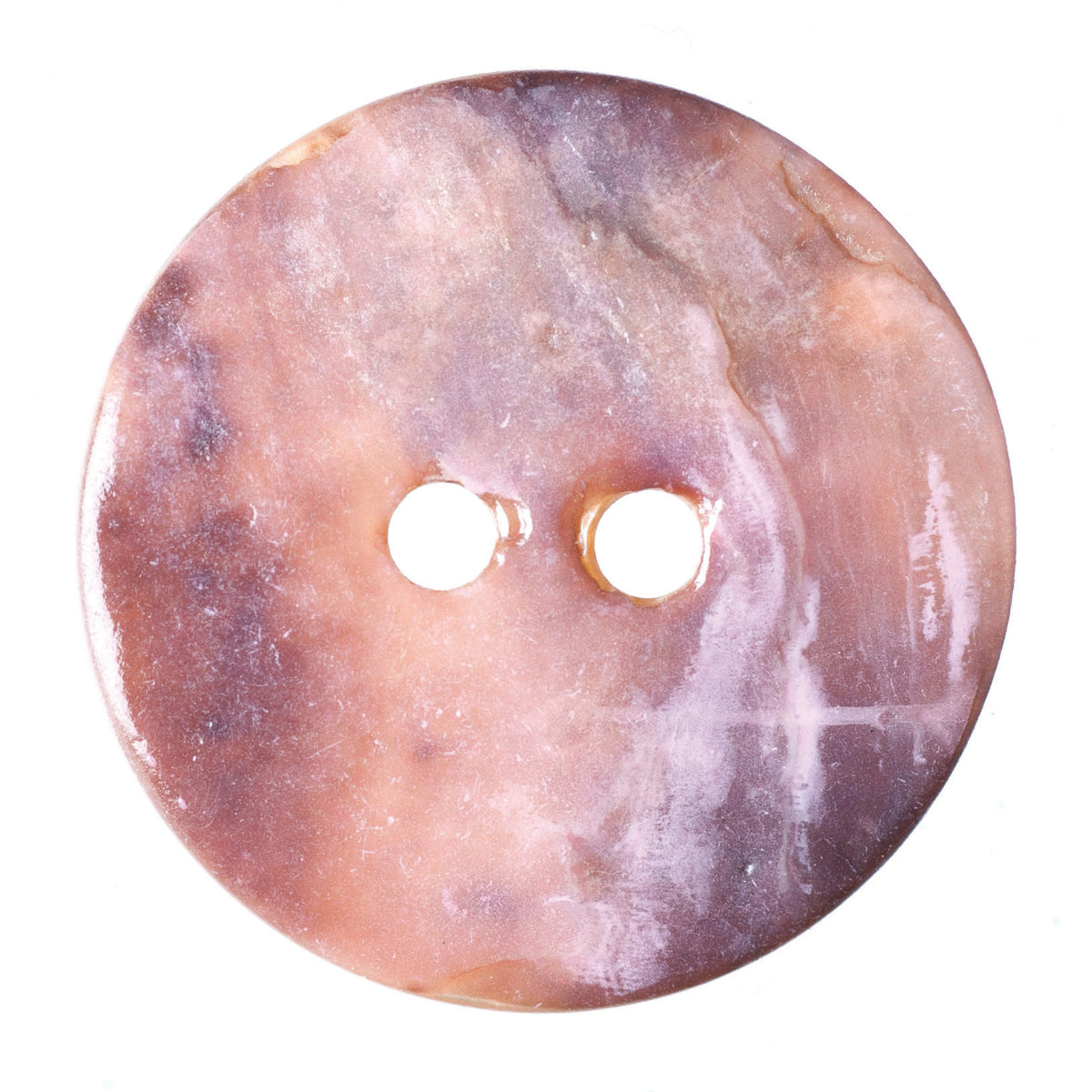 Hemline Buttons 20mm Style E - Card of 3 - Bone