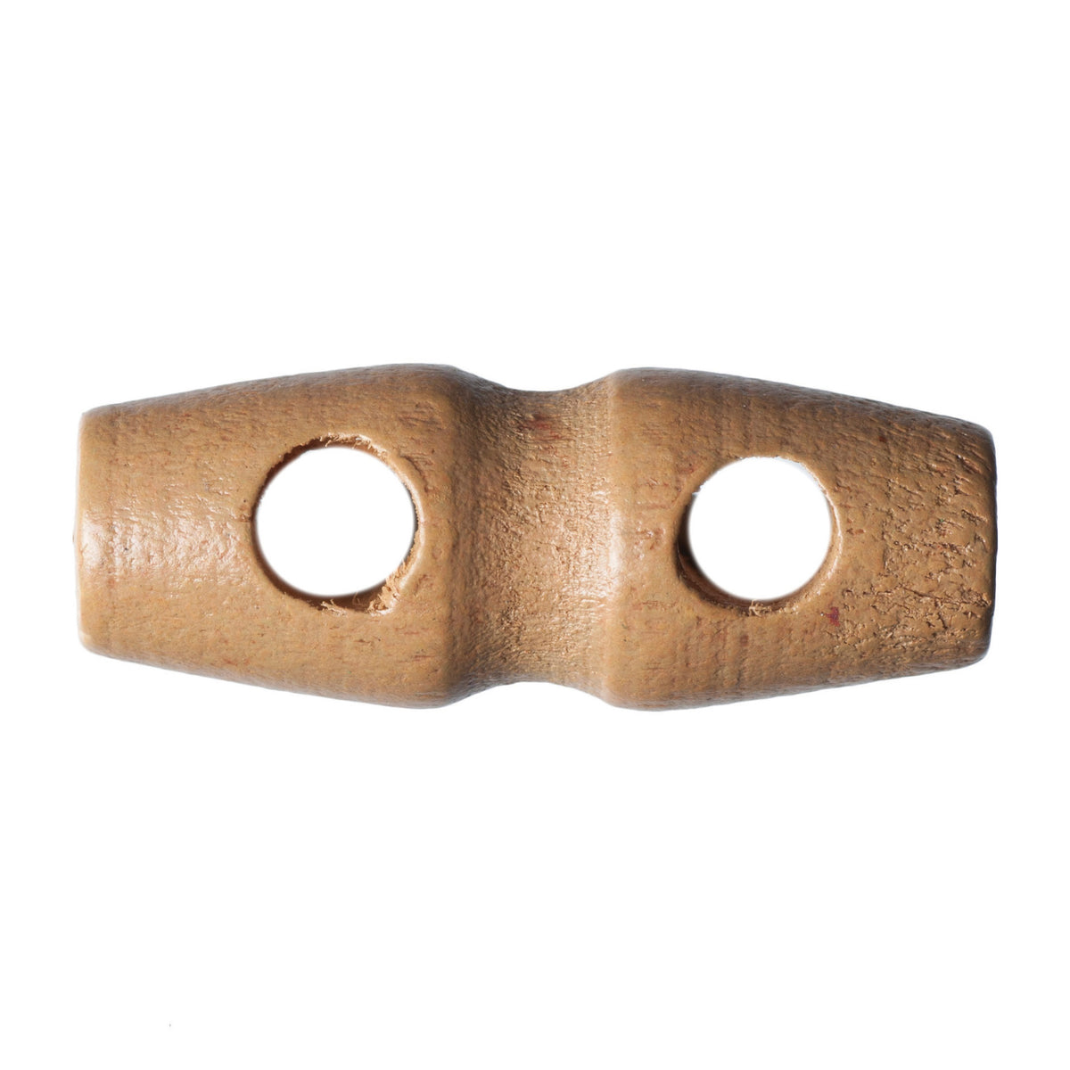 Card of three 25mm wooden toggle buttons