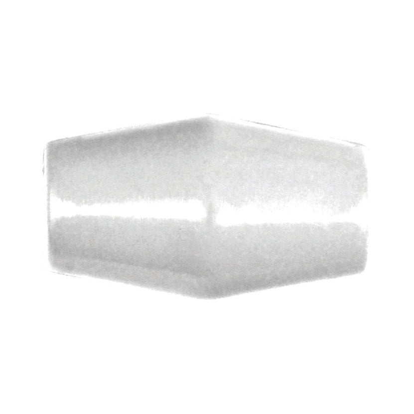 Hemline Buttons 18mm Style C - Card of 4 - White