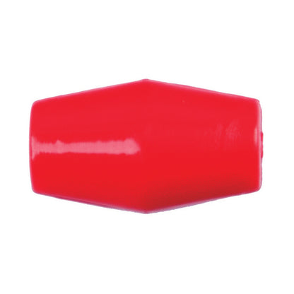 Hemline Buttons 20mm Style C2 - Card of 4 - Red