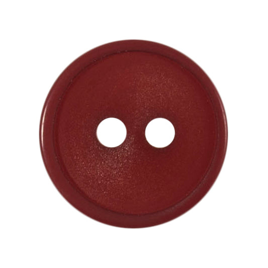 Round wine 2-hole button