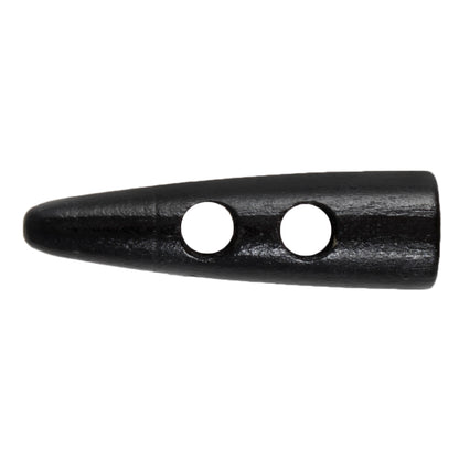 Hemline Large Wooden Toggle Buttons - Pack of 3 - 485002
