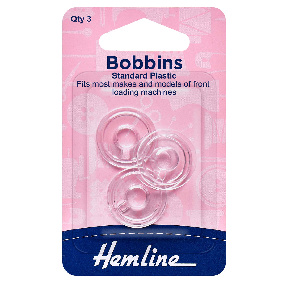 Hemline Class 15K plastic sewing machine bobbin