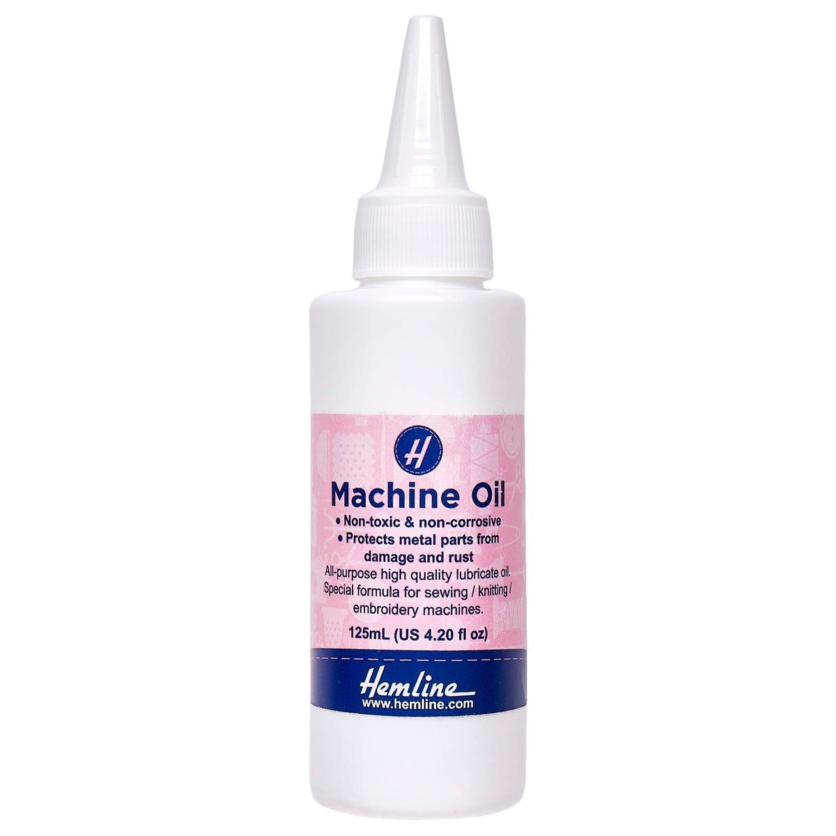 Bottle of Hemline sewing machine oil