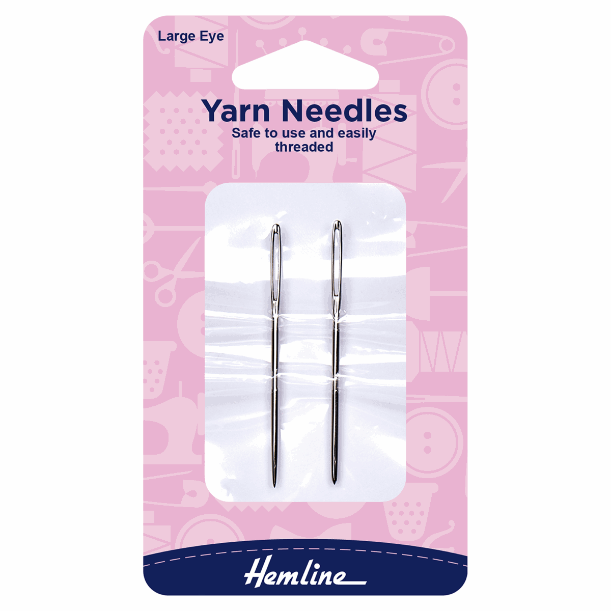 Wool & Yarn Metal Sewing Needes - Pack of 2