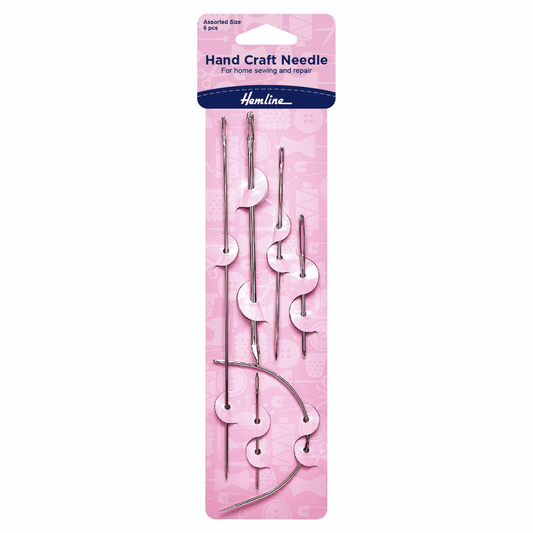 6x Hand Sewing Craft Needle Kit