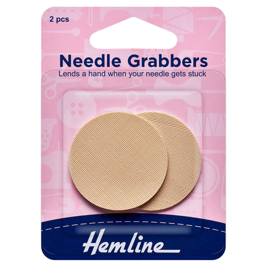 Two rubber needle grabber discs in Hemline pack