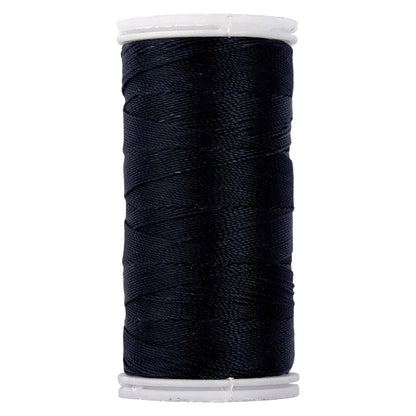 Spool of black Hemline extra strong polyester thread
