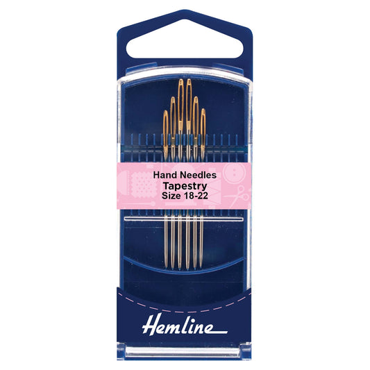 Packet of Hemline tapestry hand sewing needles