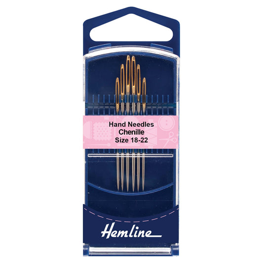 Packet of Hemline chenille hand sewing needles