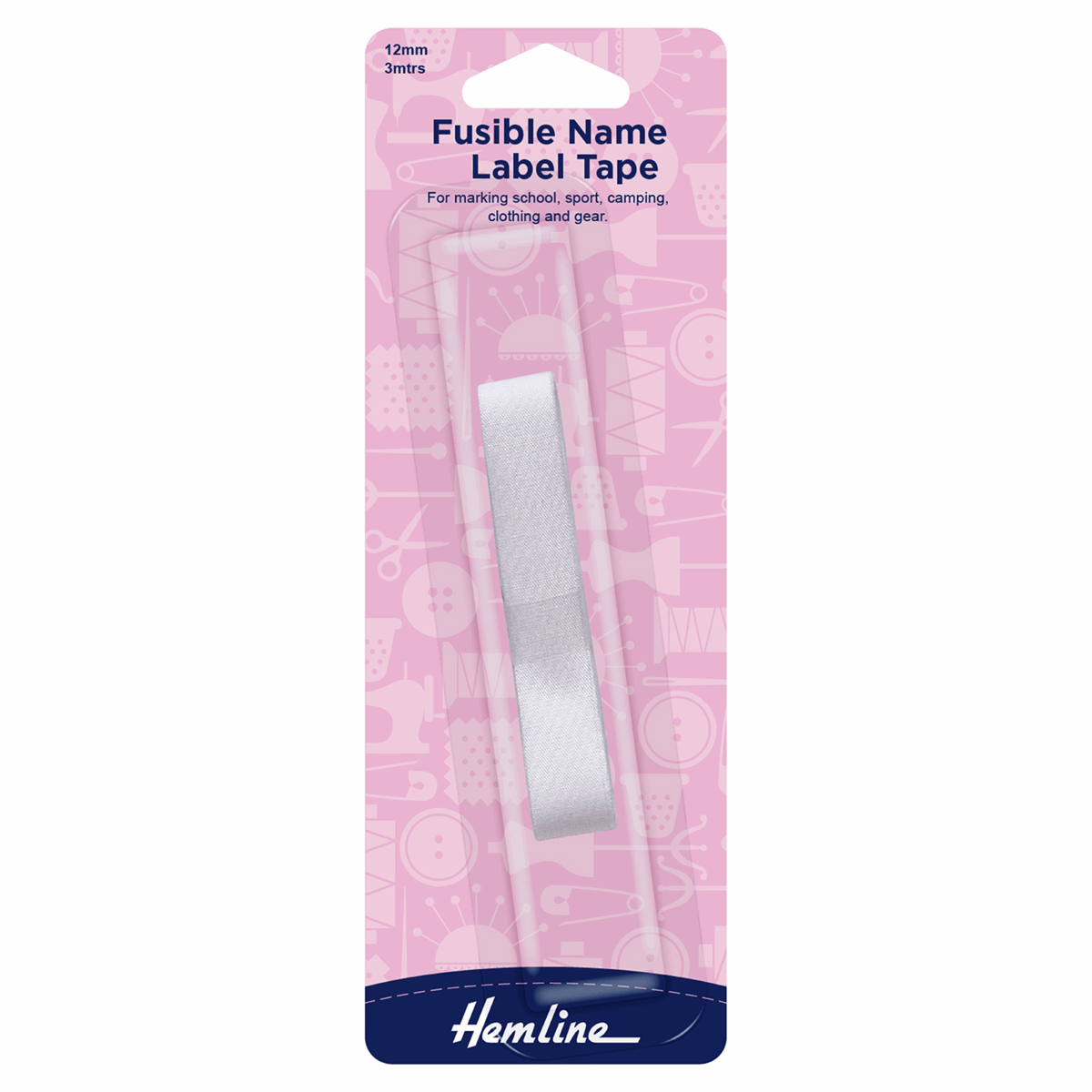 Hemline Iron-On Name Label Replacement Tape – Singer Sewing Outlet