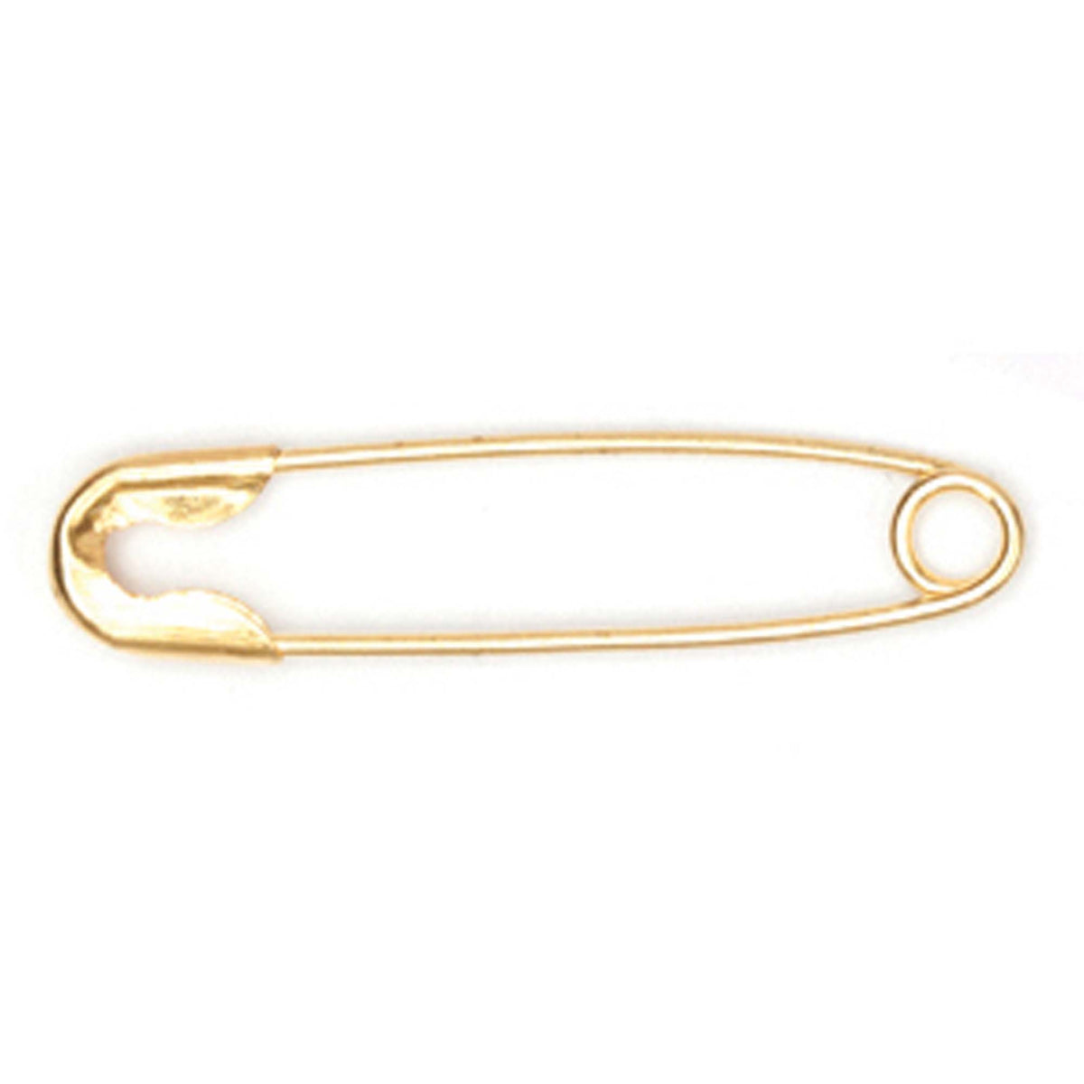 Box of 50 Hemline 23mm brass safety pins