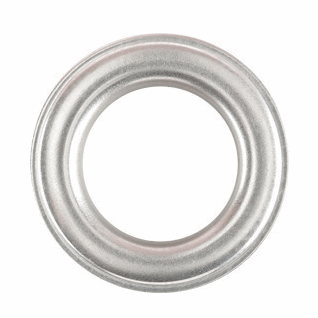 Hemline Nickel/Silver Eyelets Starter Kit - 14mm (10 Pieces)
