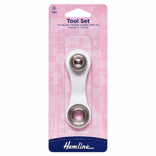 Hemline Eyelet Tool Set - 14mm